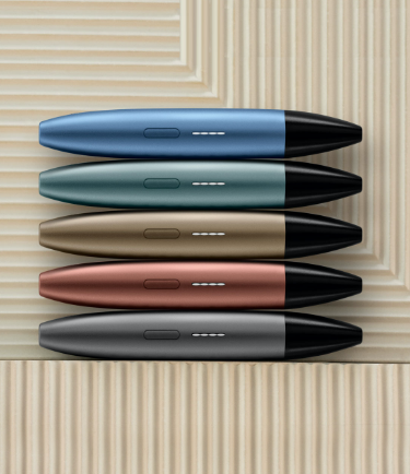 VEEV vape devices in a range of colours