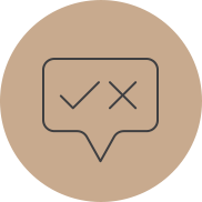 Icon for reading social media house rules