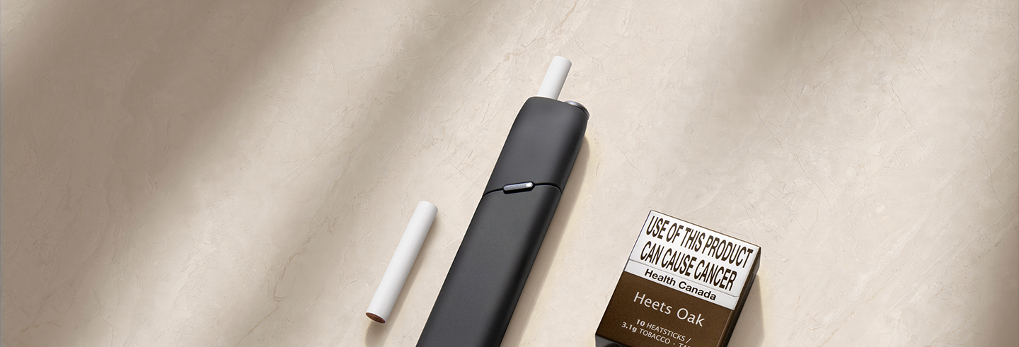 IQOS Multi in Velvet Grey and HEETs Oak
