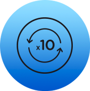 Icon for less than 10 cigarettes a day
