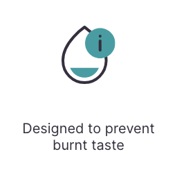 Designed to prevent burnt test