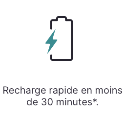 fast charging under 30 minutes*