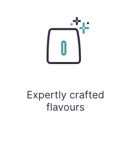 Expertly crafted flavours