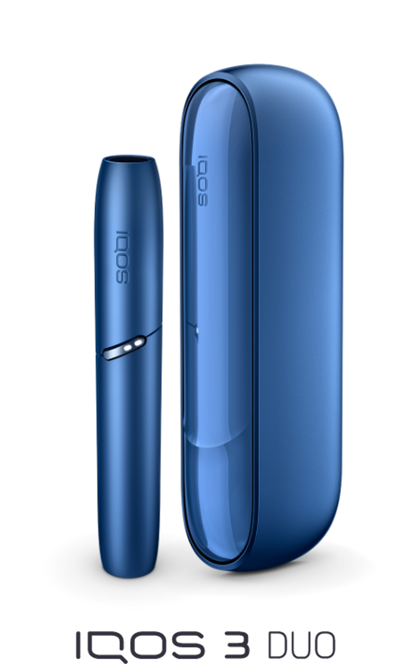 Porte-chargeur et chargeur IQOS 3 DUO en gris velours