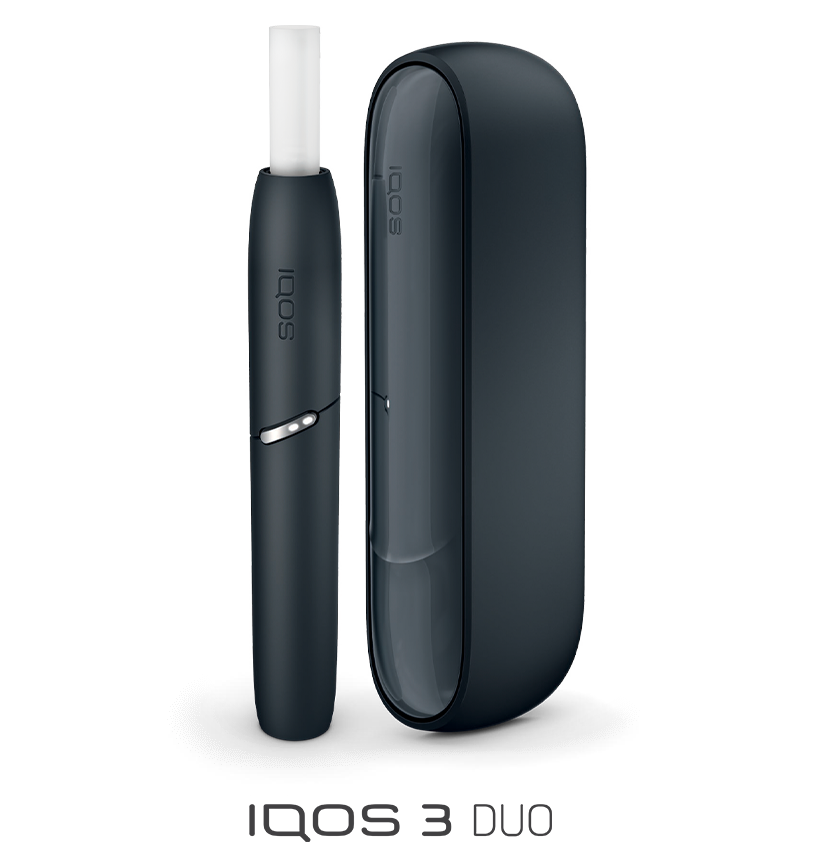 IQOS 3 DUO Holder and charger in Velvet Grey