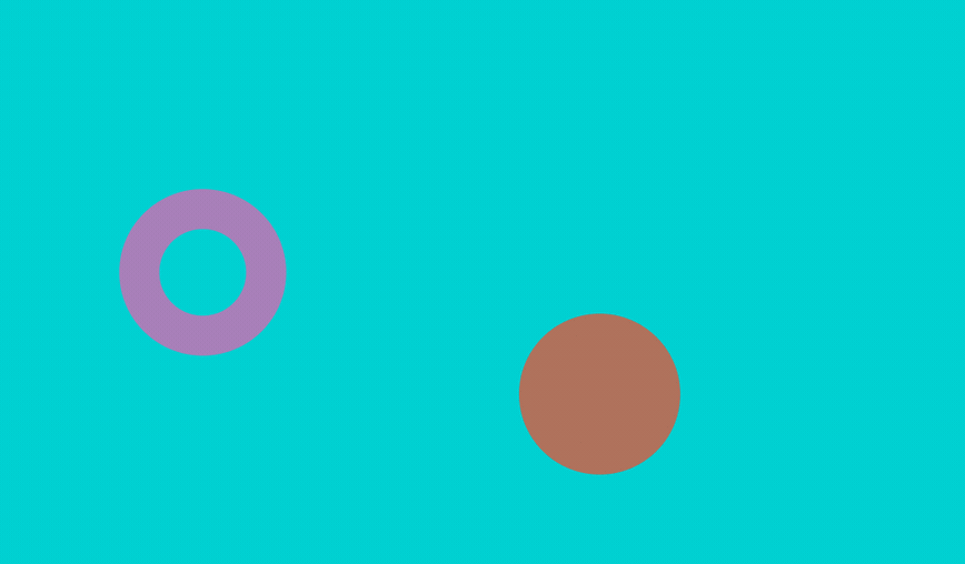 Device top and bottom with turquoise background