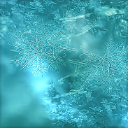 Blue textured square 