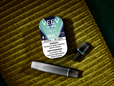 VEEV inPRIME device on background
