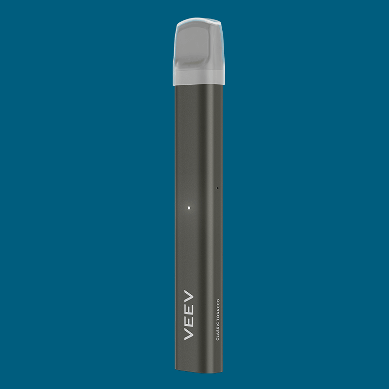 VEEV NOW disposable vape mouthpiece with translucent cap