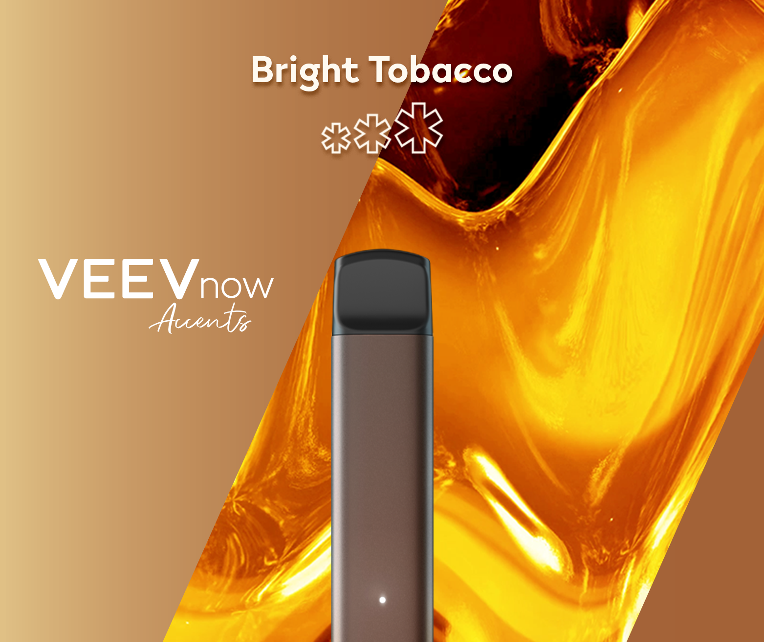 A VEEV Now Disposable in Bright Tobacco Flavour