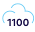 An icon showing 1100 puffs.