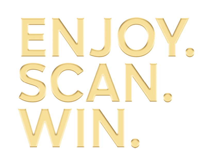 Enjoy. Scan. Win.