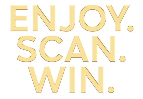 Enjoy. Scan. Win.