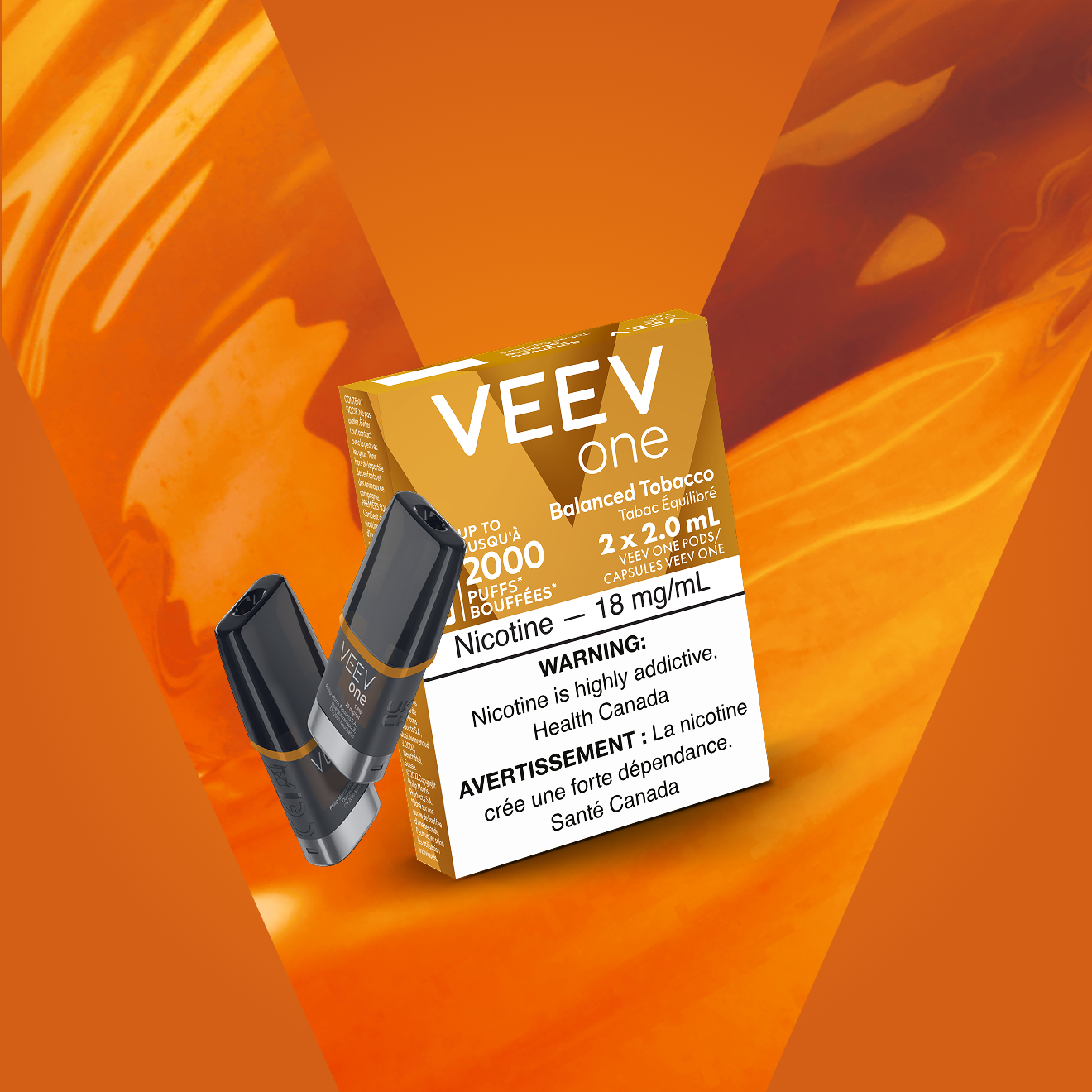 VEEV ONE Balanced Tobacco – Saveur en édition limitée