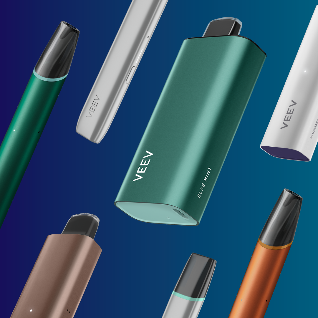 VEEV NOW disposables and VEEV ONE pod devices