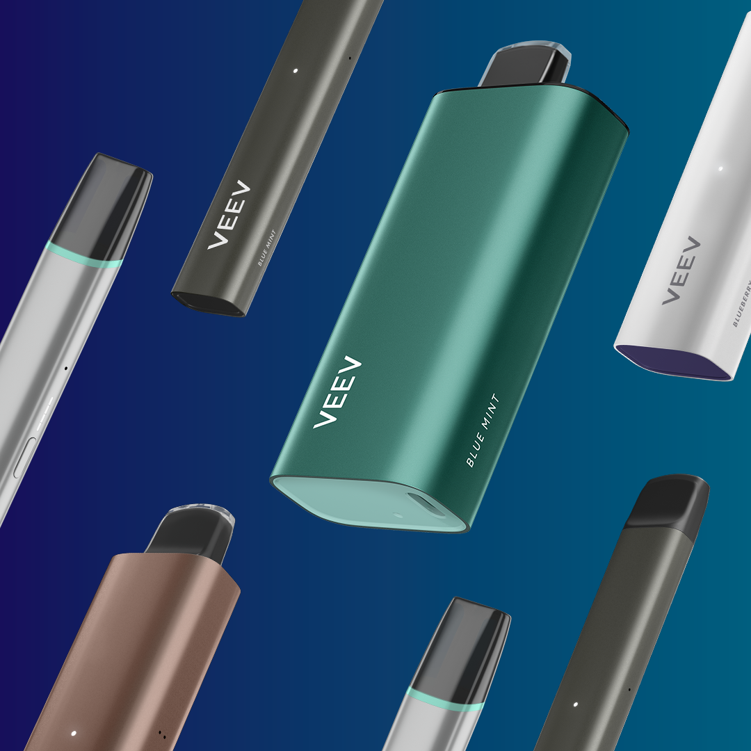 VEEV NOW disposables and VEEV ONE pod devices