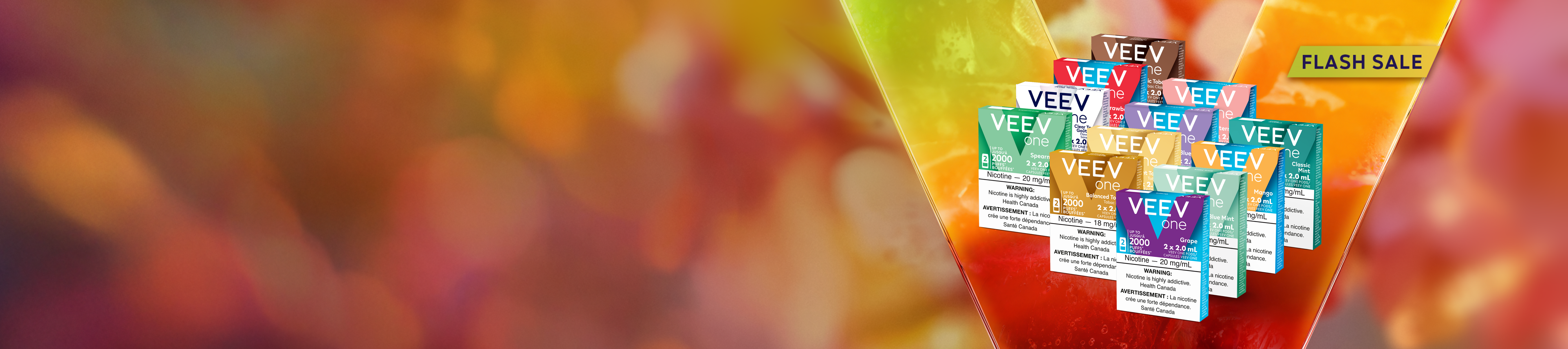 VEEV ONE Dozen flash sale banner