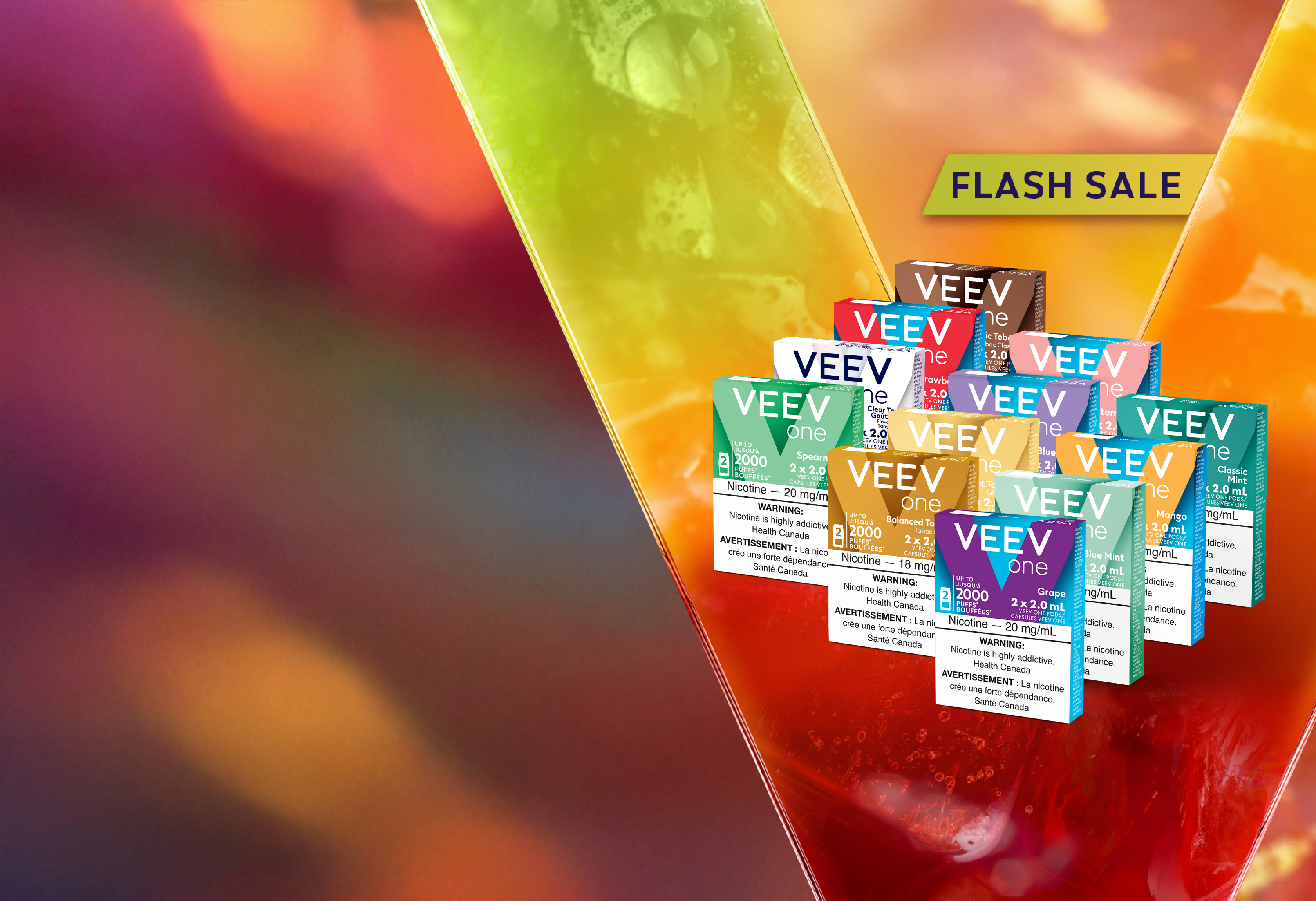VEEV ONE Dozen flash sale banner