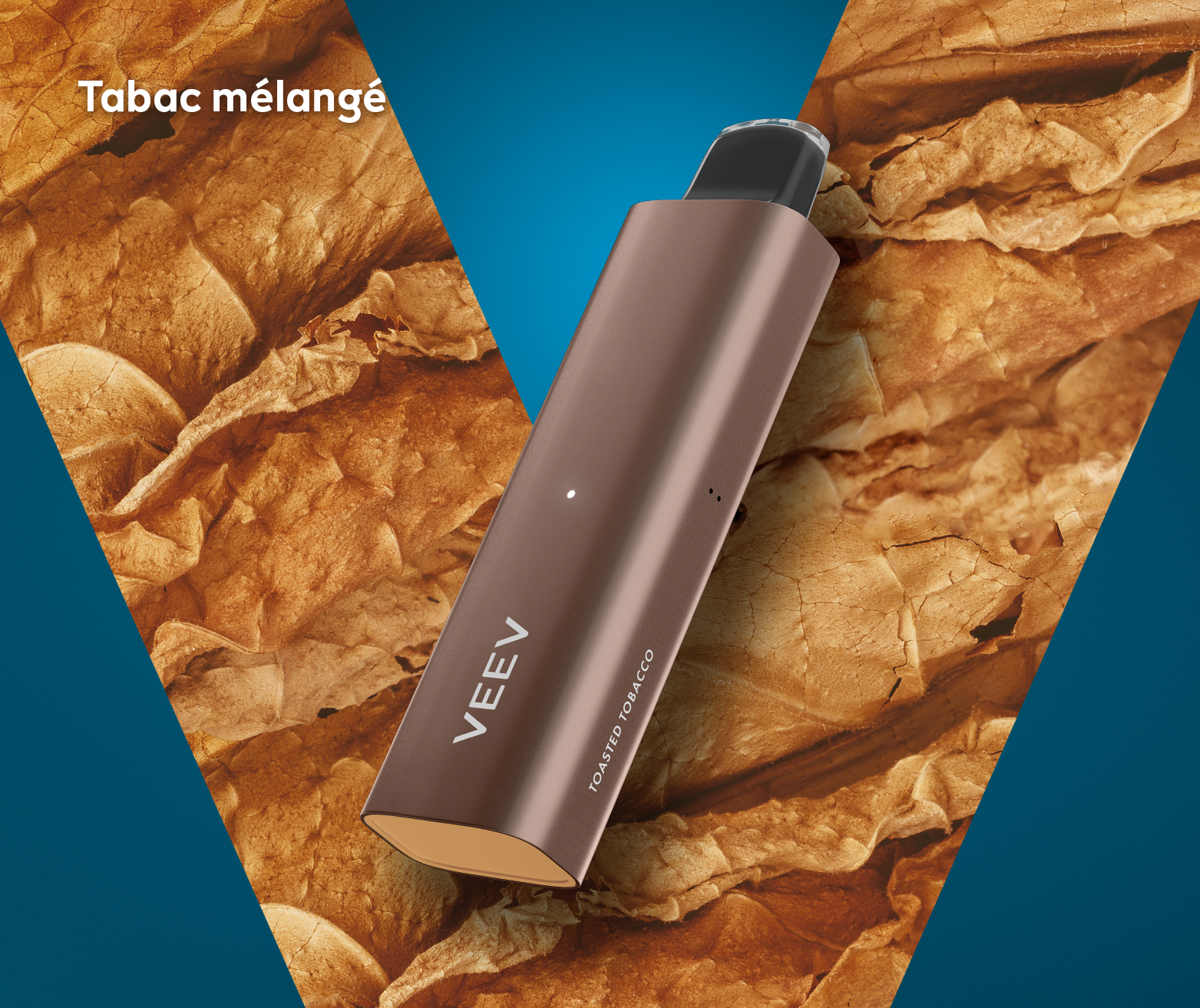 Achetez la vapoteuse jetable VEEV NOW saveur tabac grillé (5 ml)