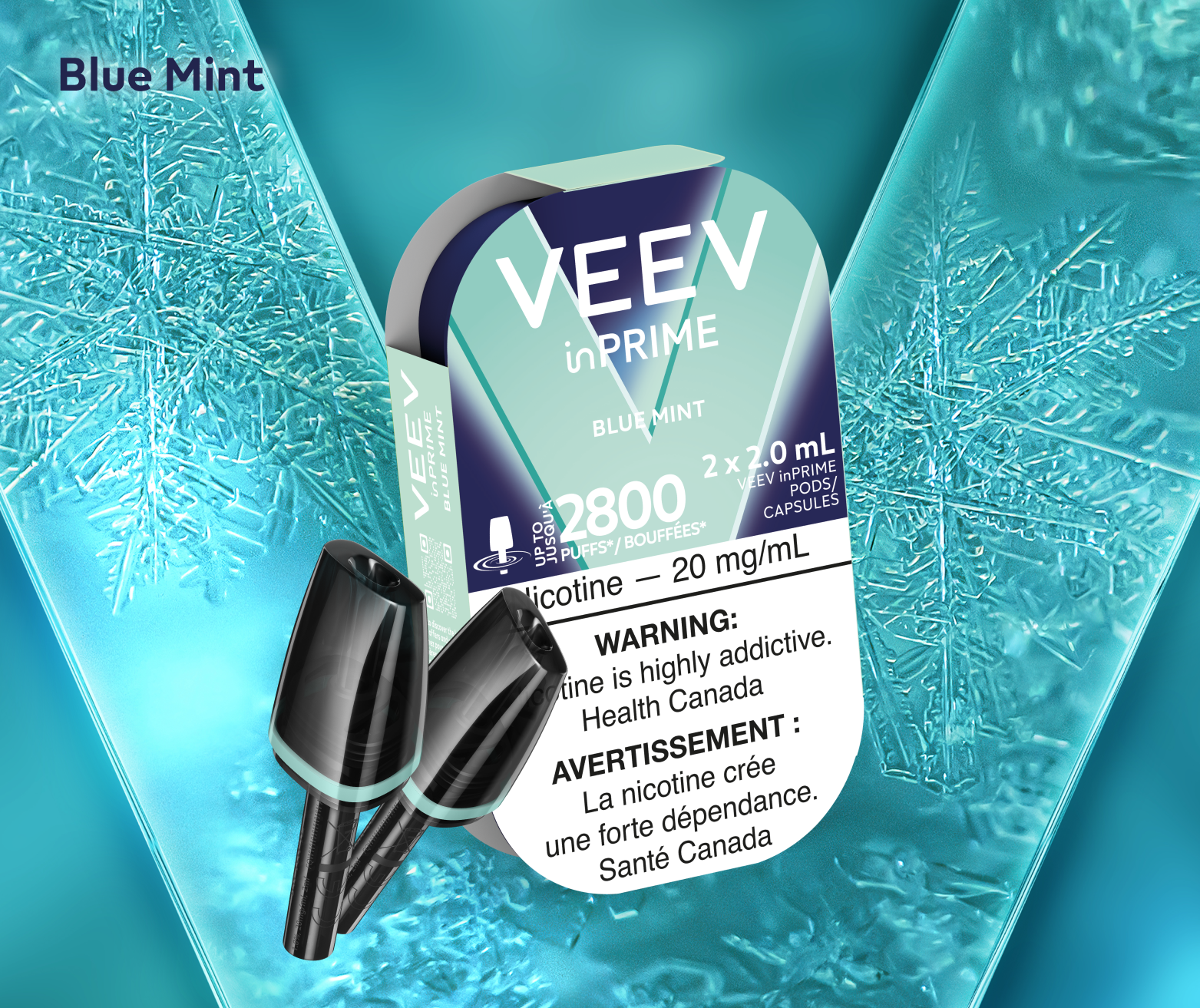 vape pods canada Buy VEEV inPRIME Blue Mint Flavors:Skittles Cupcake ELF BAR ICE KING Rechargeable Type-C Vape