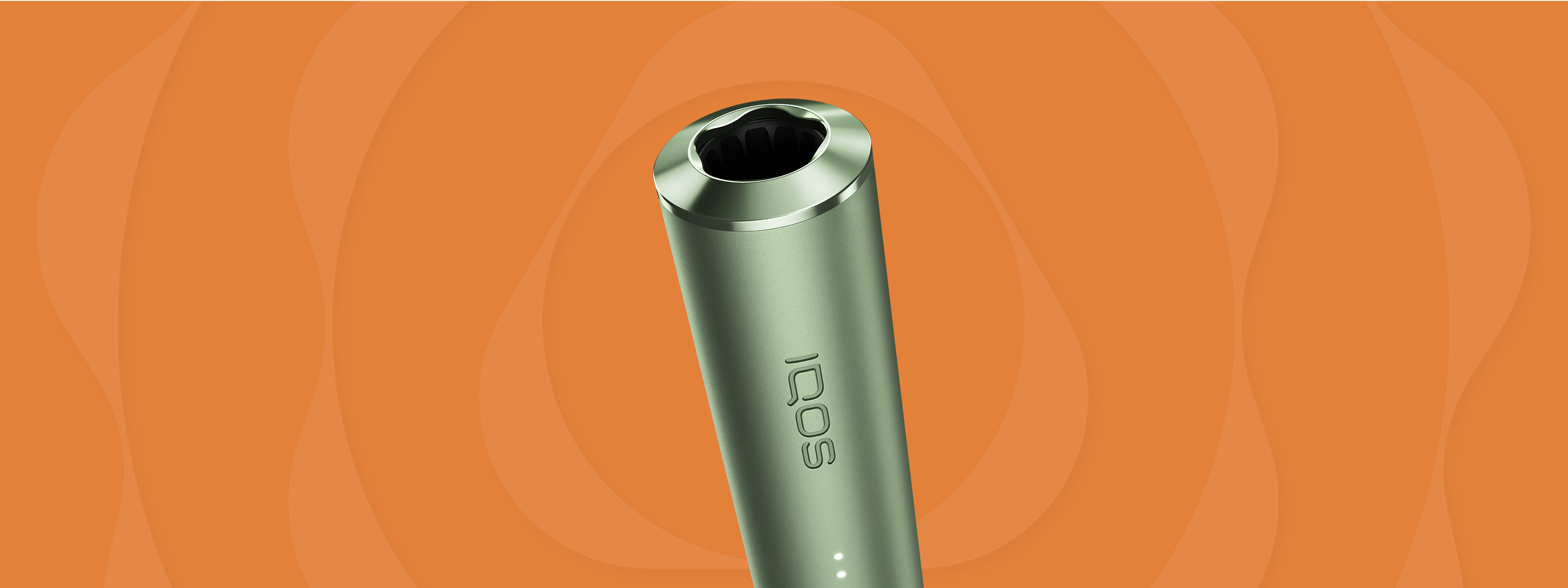 An illustration showing IQOS ILUMA’s new SMARTCORE INDUCTION SYSTEMtm.