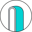 An illustation of a sleeve.