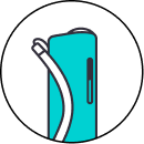 An illustation of a sleeves plus.