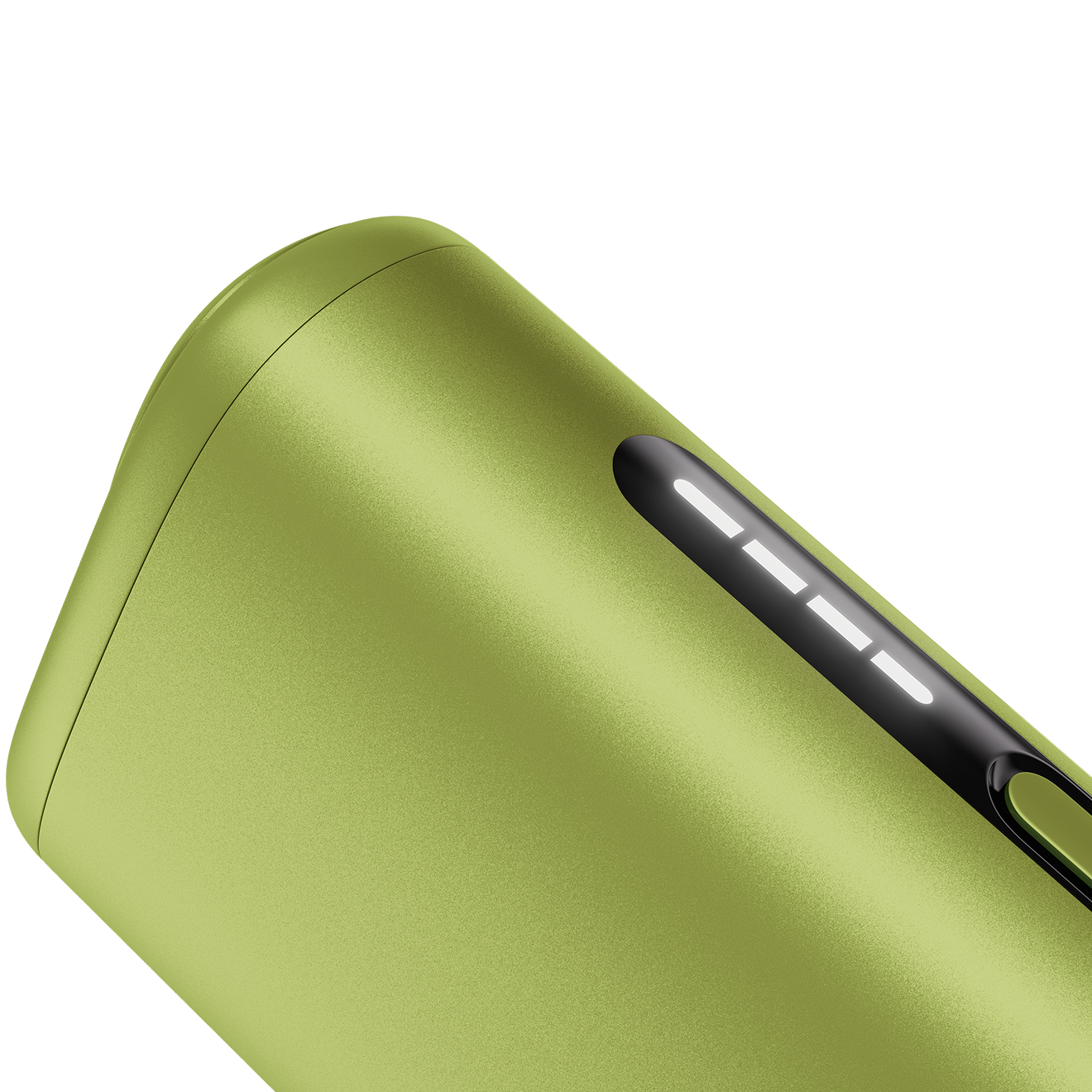 A Leaf Green IQOS ILUMA i ONE device on a white background.
