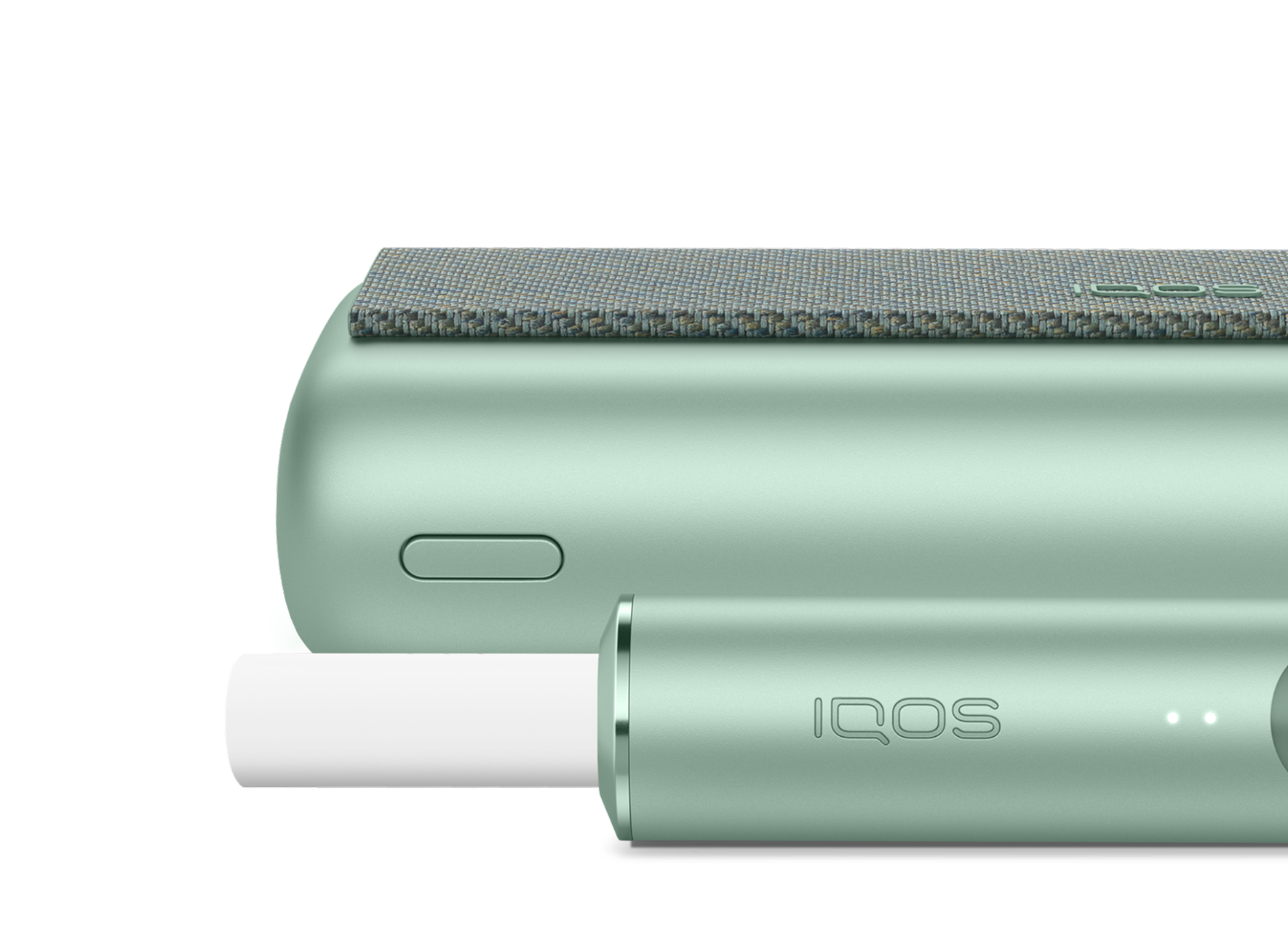Moss green IQOS ILUMA PRIME.