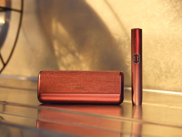 IQOS ILUMA  with a TEREA stick inside. 