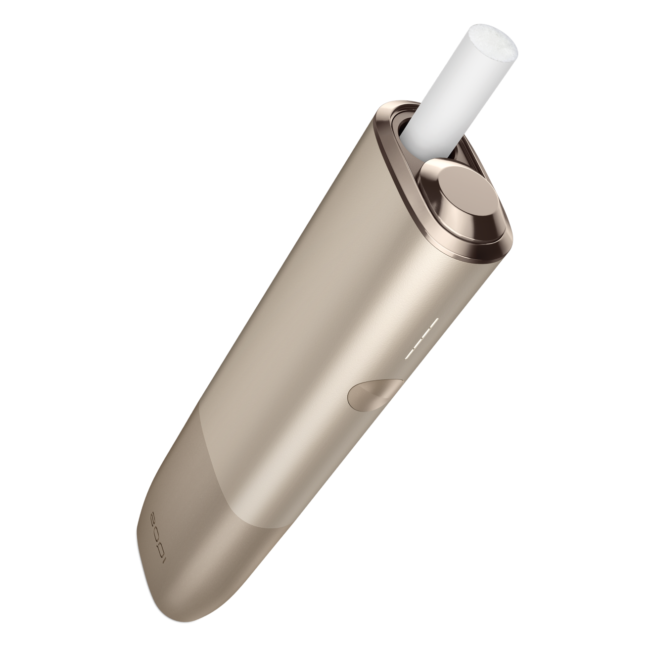 An IQOS ILUMA ONE device with a TEREA stick inside.