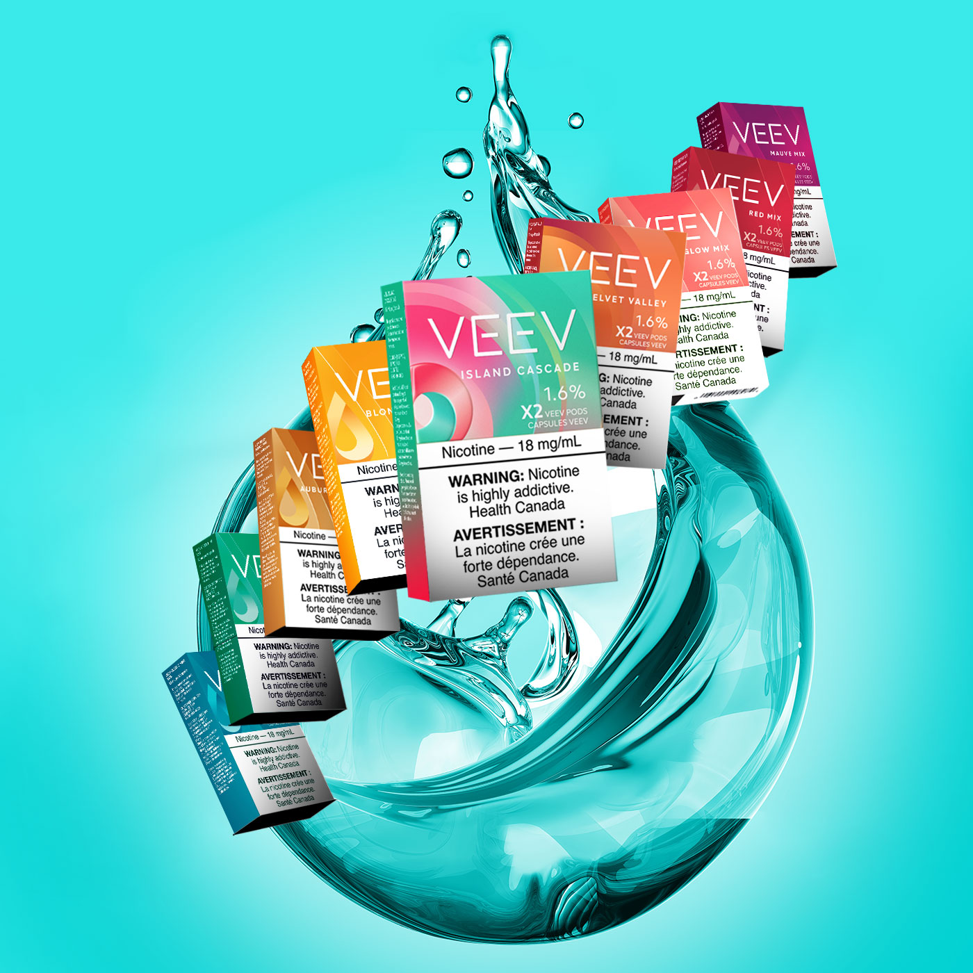 All VEEV pods packs