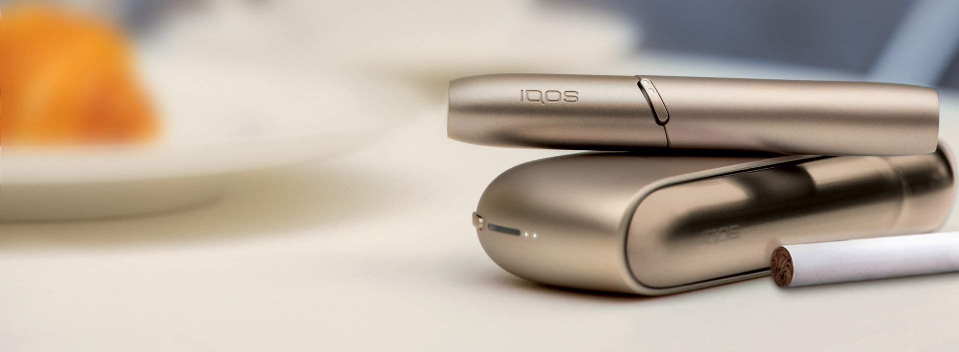 IQOS 3 DUO in Brilliant Gold