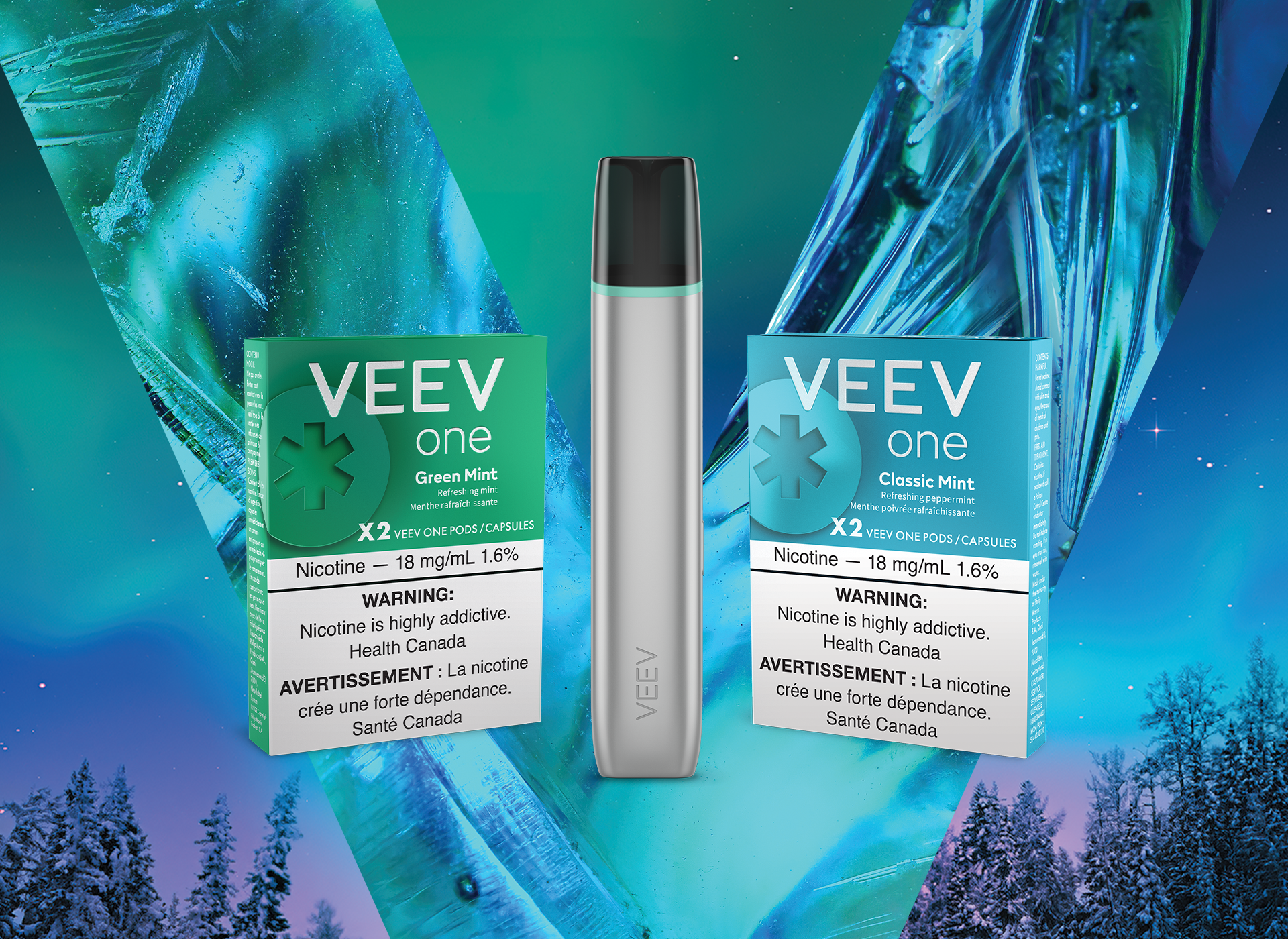 De nouvelles saveurs VEEV ONE sont maintenant disponibles!