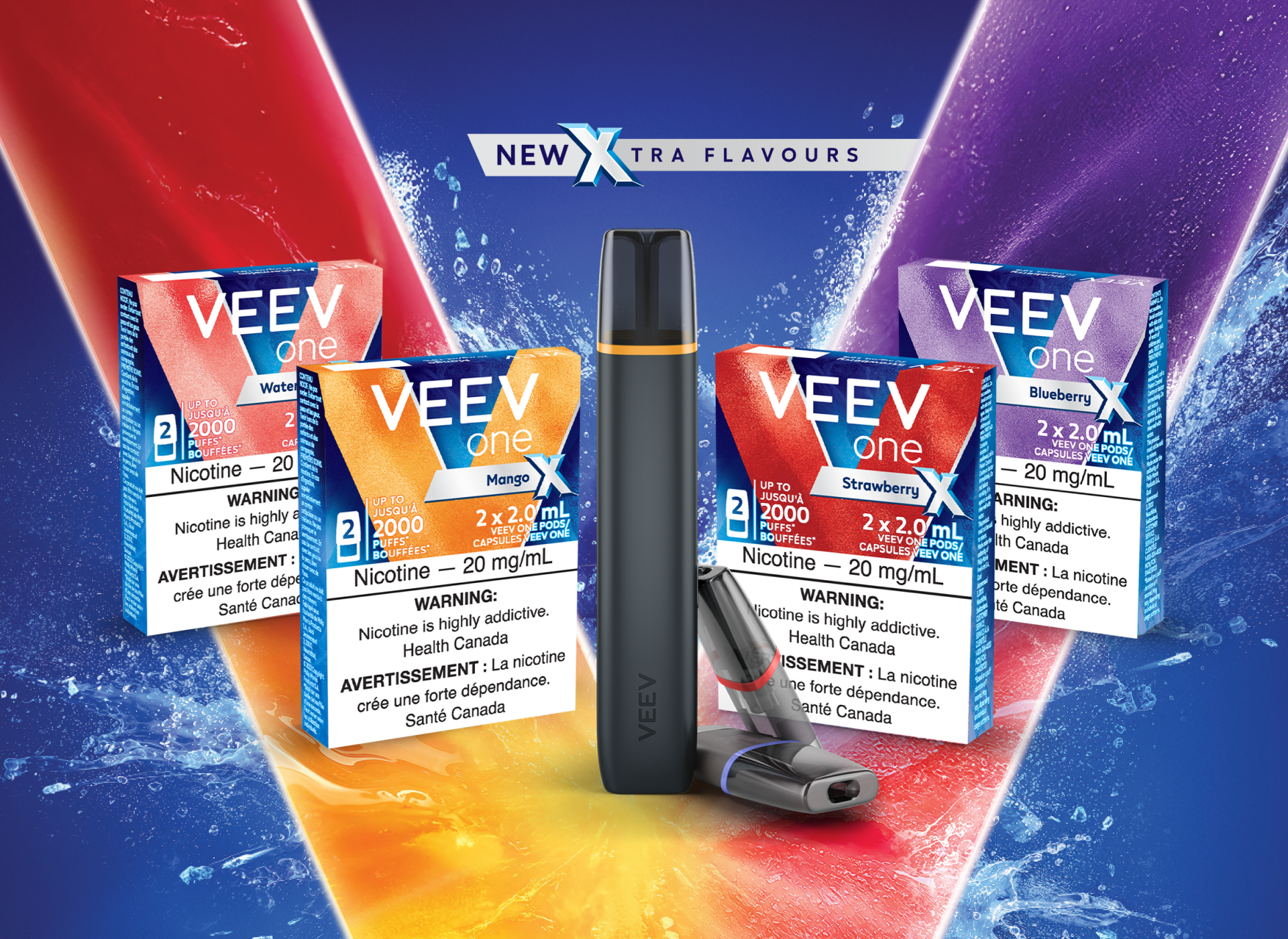 VEEV ONE XTRA Flavours: Discover the XTRA Intense Vape Flavours