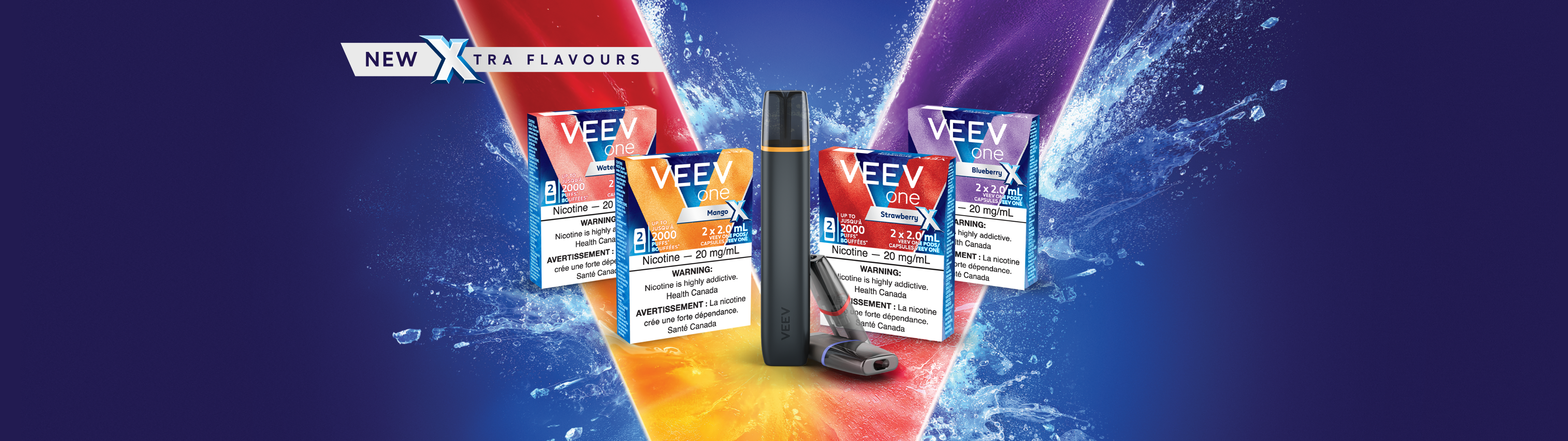 VEEV ONE XTRA Flavours: Discover the XTRA Intense Vape Flavours