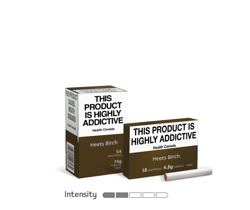 Shop HEETS Birch 54 Carton Price & Info IQOS Canada
