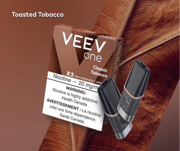VEEV ONE Classic Tobacco Flavoured Vape Pods main
