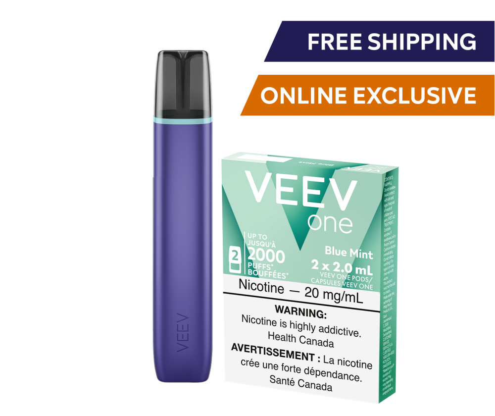One VEEV ONE vape with one pack of pods