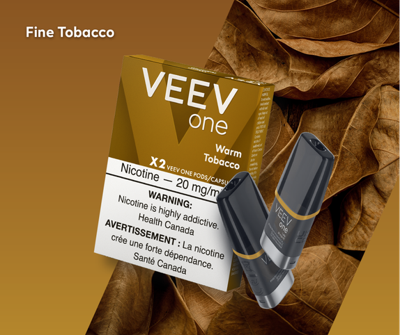 VEEV ONE Warm Tobacco Flavoured Vape Pods main