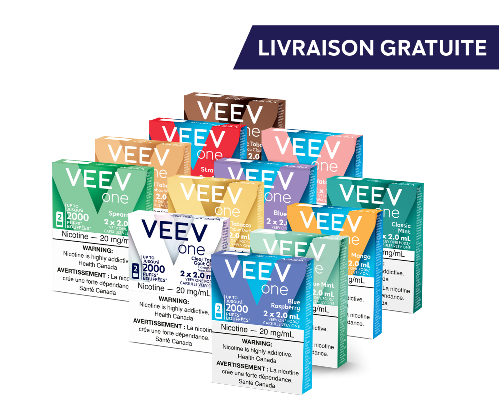 12 paquets de capsules VEEV ONE