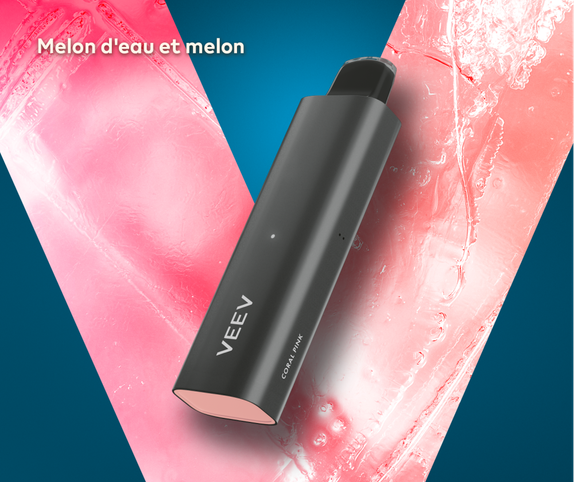 VEEV NOW- Coral Pink- Appareil de 5 ml main