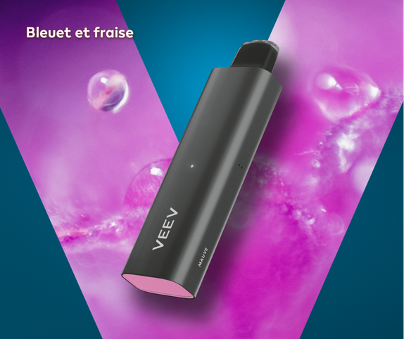 VEEV NOW- Mauve- Appareil de 5 ml main