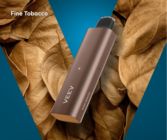 VEEV NOW Warm Tobacco Flavoured Disposable vape device in 5 mL main