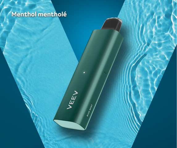 VEEV NOW- Blue Mint- Appareil de 5 ml main