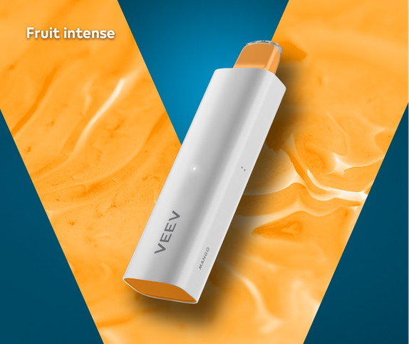VEEV NOW Mangue 5 ml jetable- Fruit intense main