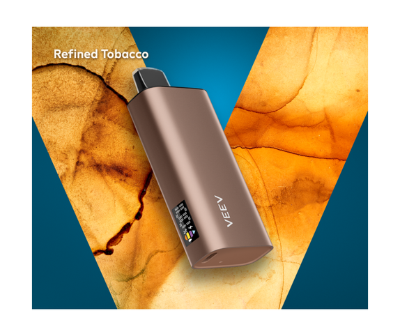 Appareil de vapotage jetable VEEV NOW à saveur Tabac classique 18 ml main
