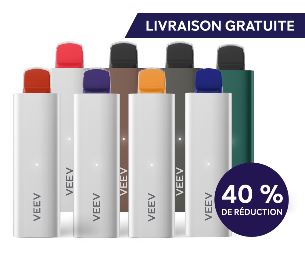8 VEEV NOW jetables de 5 ml