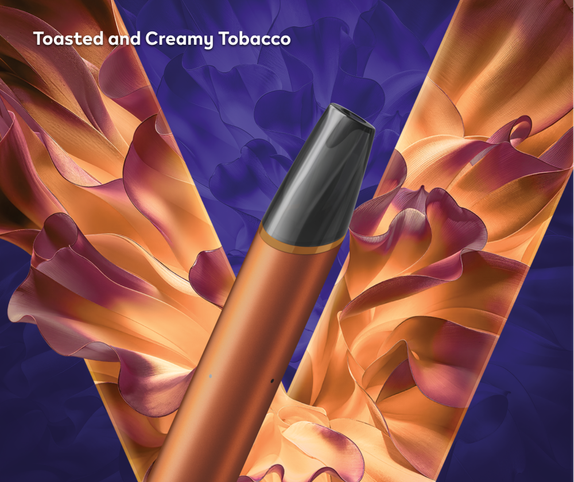 VEEV NOW ULTRA Gold Tobacco Flavoured Disposable vape device in 2 mL main