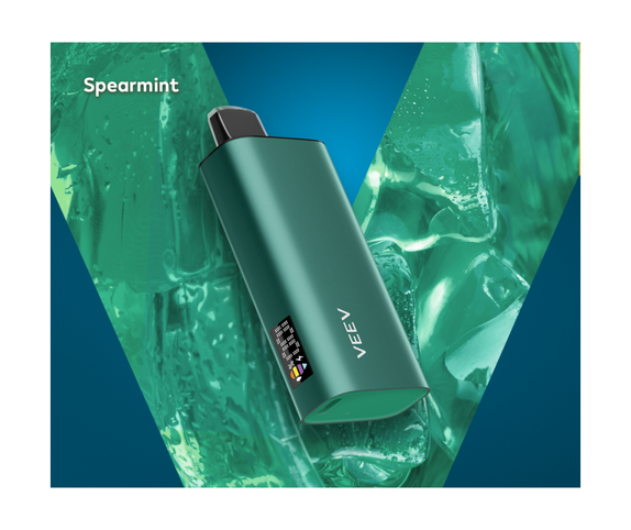 Spearmint VEEV NOW 18 mL jetable main